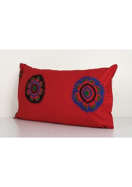 Desenli Vintage Etnik Suzani Kırlent Kılıfı El Dokuma Kırlent Kılıf modelleri