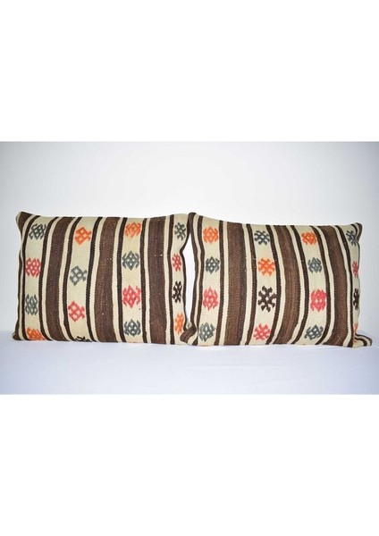 El Dokuma Set Kilim Kırlent Kılıf