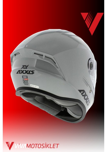 Axxıs Draken Solıd Gloss Gray