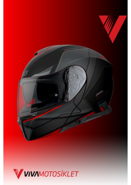 Axxıs Gecko Sv Capıtal B1 Matt Black