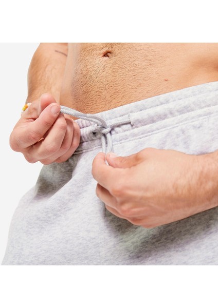 Domyos Erkek Spor Şortu - Gri - Fitness modelleri