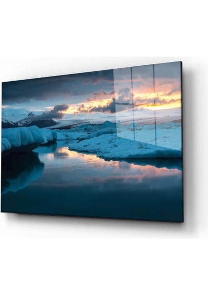 Teknoo- Doğa Manzara Cam Tablo 4mm Dayanıklı Temperli Cam