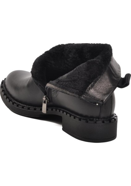 9894 Içi Kürklü Deri Siyah Kadın Bot fırsatları