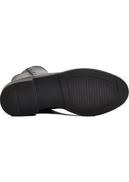 9894 Içi Kürklü Deri Siyah Kadın Bot indirimleri