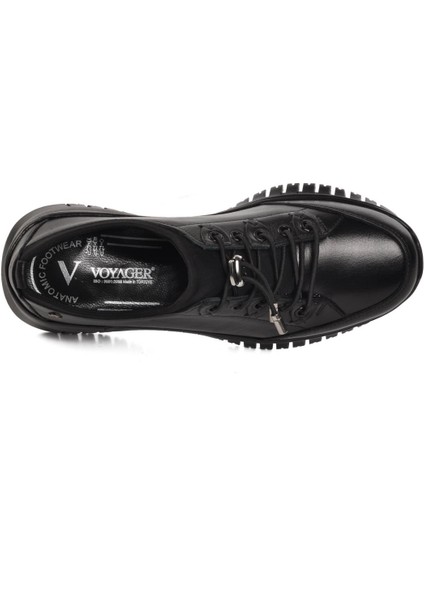 9513 Siyah Hakiki Deri Kadın Günlük Ayakkabı fırsatları