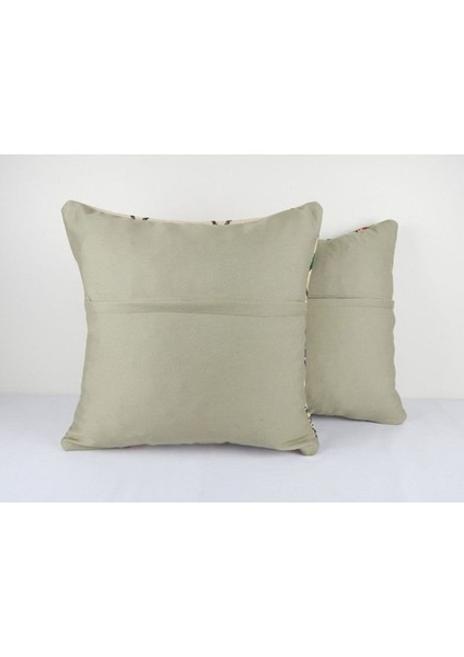 Çiçek Işlemeli Set Kilim Kırlent Kılıf indirimleri