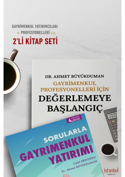 Gayrimenkul Yatırımcıları ve Profesyonelleri Için 2 Li Kitap Seti