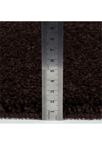 Kahverengi Shaggy Kaymaz Taban Yumuşak Yıkanabilir Yolluk Halı fırsatları