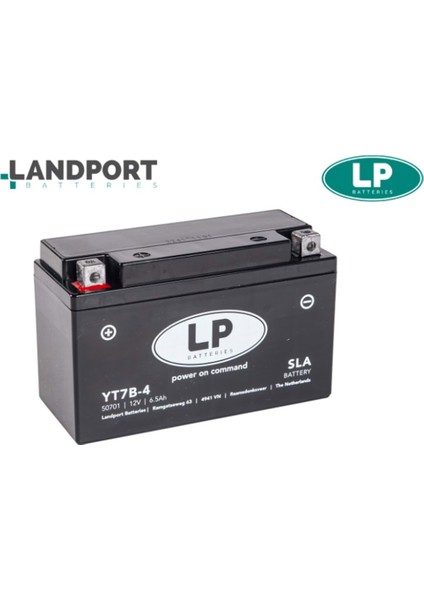 Lp YT7B-SLA 12V-6 Amper Bakımsız Akü BWS125, XC125, YP250, XENTER150