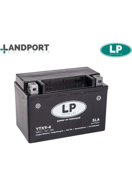 Lp Ytx9-Sla 12V-8 Amper Bakımsız Akü