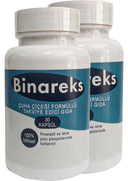 Binarex Çuha Çiçeği Formüllü VIPXOF:032 2AD.ET Birden Pro.stat 30 Lu Caps / Erkeklere Özel 30LU Pro.stat Ürünü 2li