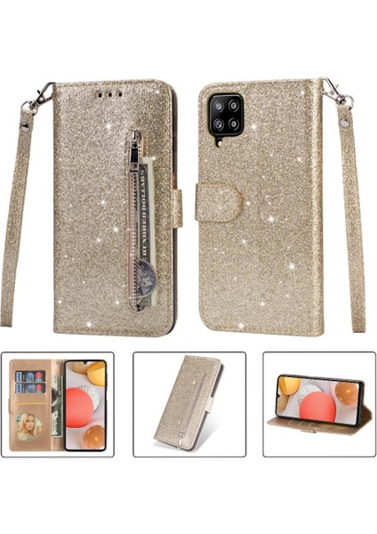 Samsung Galaxy Zipper 5g Bilek Kayışı Manyetik Kapatma Için Fermuarlı Cebi Durumda (Yurt Dışından)