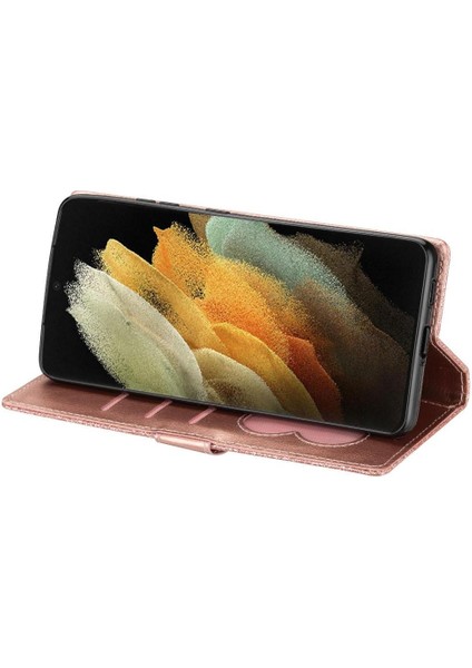Samsung Galaxy S21 Için Fermuar Cep Durumda Ultra 5g Manyetik Kapatma Kartı (Yurt Dışından) indirimleri