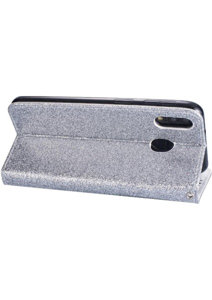 Samsung Galaxy A30 Için Fermuarlı Cebi DURUMDA/A20 Glitter Cüzdan Kılıf Kart Pu (Yurt Dışından) indirimleri