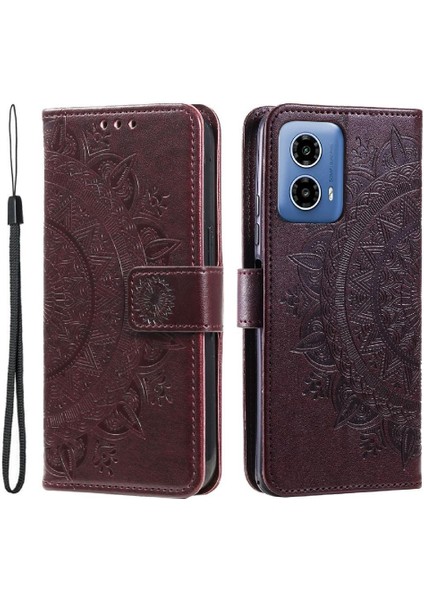 Motorola Moto G45 5g Mikrofiber Astar Içinde Kırmızı Dikey (Yurt Dışından)
