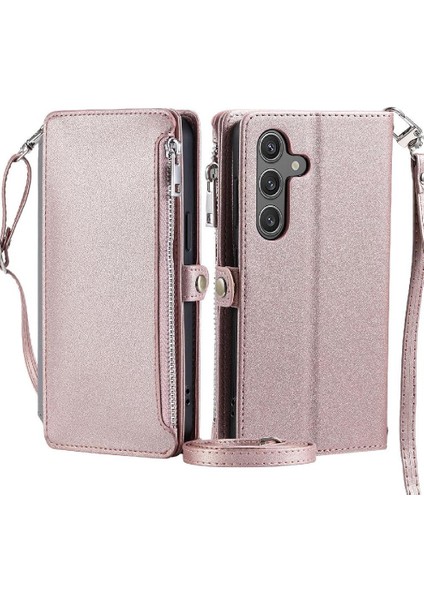 Samsung Galaxy A13 5g Için Crossbody Durumda Rfıd Engelleme 9 Kart Yuvaları Uzun (Yurt Dışından)