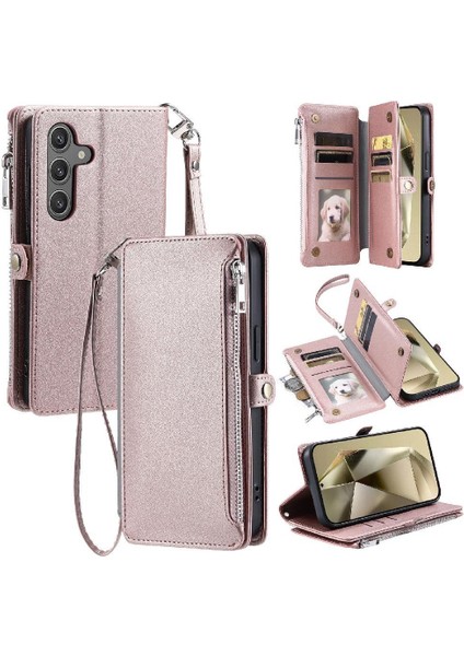Samsung Galaxy A13 5g Için Crossbody Durumda Rfıd Engelleme 9 Kart Yuvaları Uzun (Yurt Dışından) indirimleri