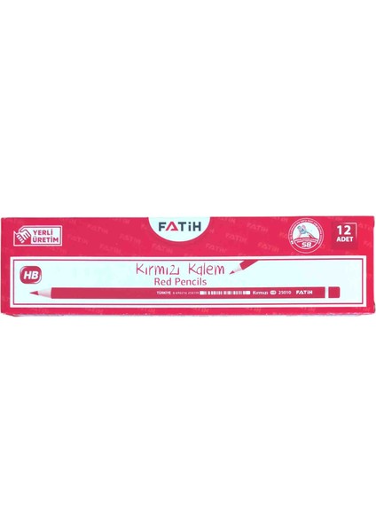 Kırmızı Kopya Kalemi 12'li ve Kırmızı Kalem 12'li fiyatları
