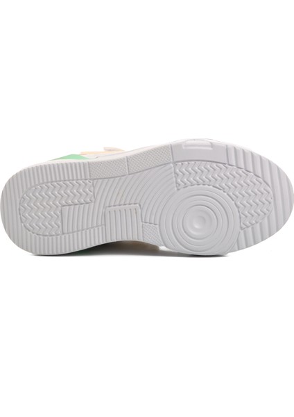 1726-F Krem-Pudra Çocuk Spor Ayakkabı