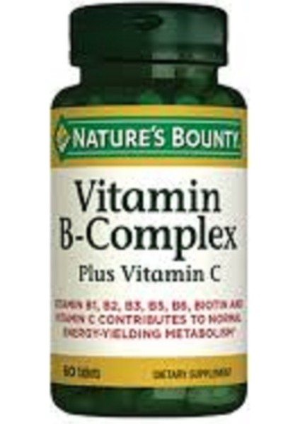 Vitamin B-Complex Plus Vitamin-C 60 Tablet