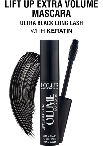 Lift Up Extra Volume Mascara Wiht Keratin / Lift Up Ekstra Hacim Keratinli Maskara / Rimel fiyatları