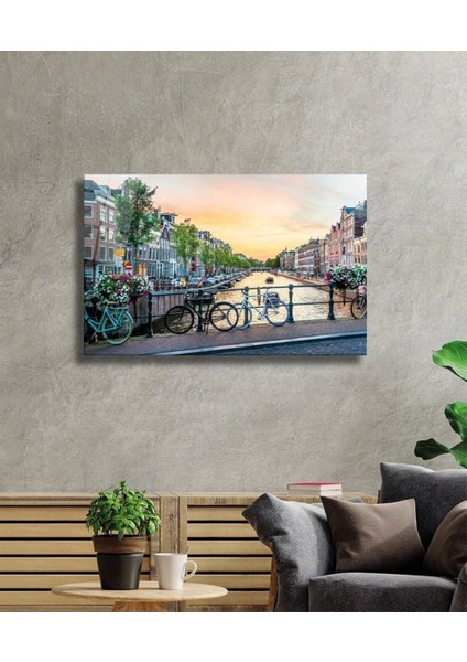 Teknoo- Amsterdam Cam Tablo, Ev ve Ofis Duvar Dekoru fiyatları