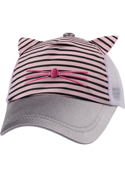 Bebe Kız Şapka (1-3 Yaş) Y8100-08 Açık Pembe