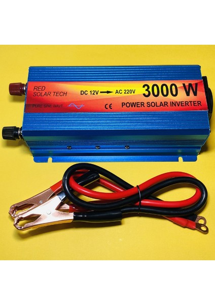 12 Volt 3000 Watt Tam Sınüs Inverter