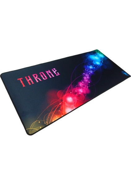 Nebula 90X40CM 5mm Mikrofiber Yüzey Nano Teknoloji Kaymaz Zemin Dikişli Xxl Premium Mousepad