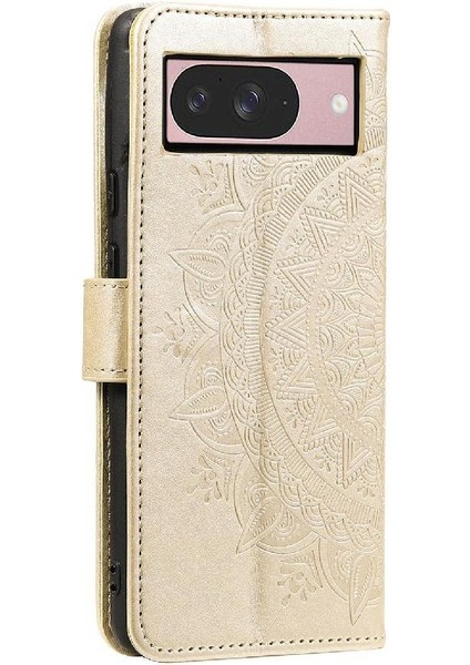 Google Piksel 9 Kickstand Cüzdan Kılıf Için Flip Case Totem Kabartma Pu (Yurt Dışından) indirimleri