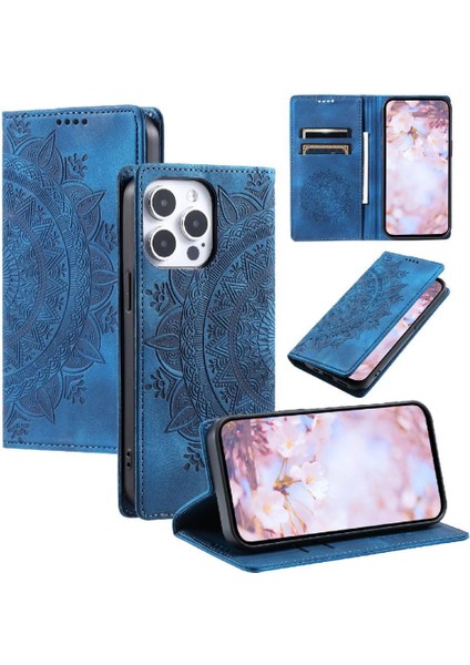 IPhone 16 Için Kılıf Pro Darbeye Kapak Kapak Tam Koruma Pu Deri (Yurt Dışından)