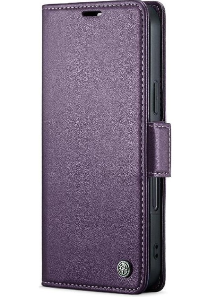 IPhone 16 Için Flip Case Artı Cüzdan Kılıf Darbeye Vaka Kickstand Anti (Yurt Dışından)