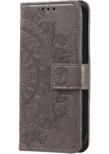 Google Piksel 9 Kickstand Cüzdan Kılıf Için Flip Case Totem Kabartma Pu (Yurt Dışından) fırsatları