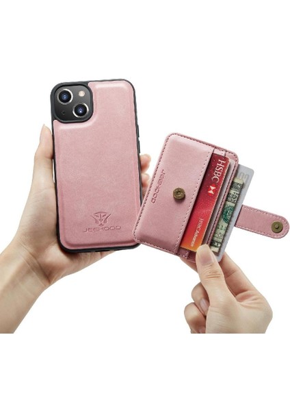 IPhone 14 Için Kılıf Kablosuz Şarj Cüzdan Manyetik Rfıd Engelleme (Yurt Dışından) indirimleri