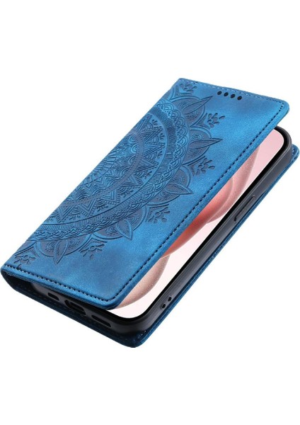 IPhone 16 Için Kılıf Pro Darbeye Kapak Kapak Tam Koruma Pu Deri (Yurt Dışından)