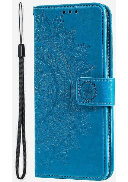 MY Boutique1 IPhone 16 Için Flip Case Pro Kickstand Cüzdan Kılıf Totem Kabartma Pu (Yurt Dışından)