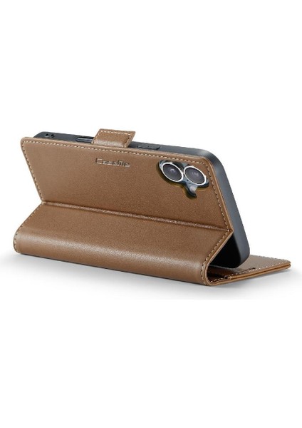 IPhone 16 Için Flip Case Kart Yuvası Kickstand Darbeye Vaka Anti Dolandırıcılık (Yurt Dışından) fiyatları