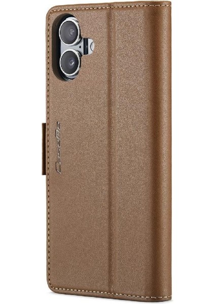 IPhone 16 Için Flip Case Kart Yuvası Kickstand Darbeye Vaka Anti Dolandırıcılık (Yurt Dışından) fırsatları