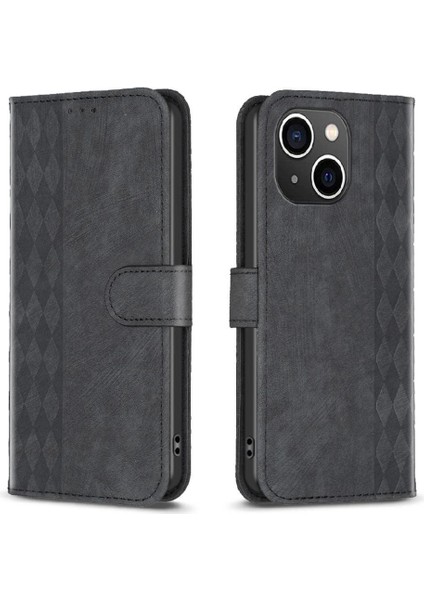 IPhone 15 Için Flip Case Artı Kart Yuvaları Tutucu Iş Çok Renkli Durumda (Yurt Dışından)