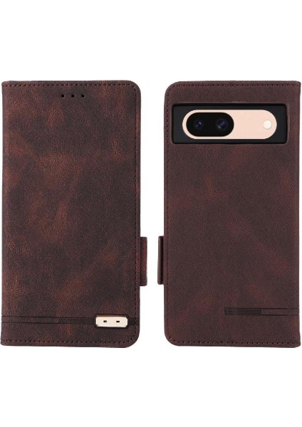 Toka Manyetik Cüzdan ile Google Piksel 8A Kickstand Kapak Için Flip Case (Yurt Dışından)
