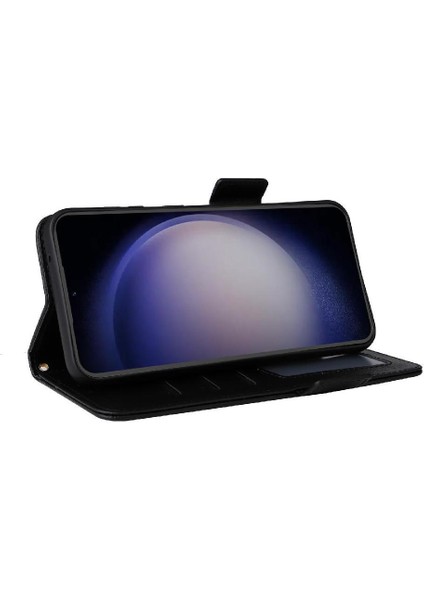 Samsung Galaxy S24 Fe Pu Deri Cüzdan Için Flip Case Yan Toka Kartı (Yurt Dışından) modelleri