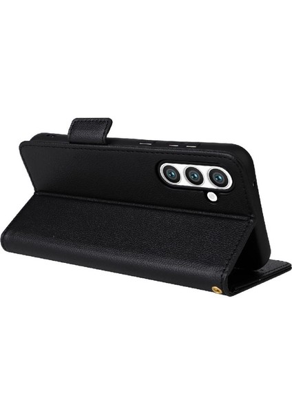 Samsung Galaxy S24 Fe Pu Deri Cüzdan Için Flip Case Yan Toka Kartı (Yurt Dışından) indirimleri