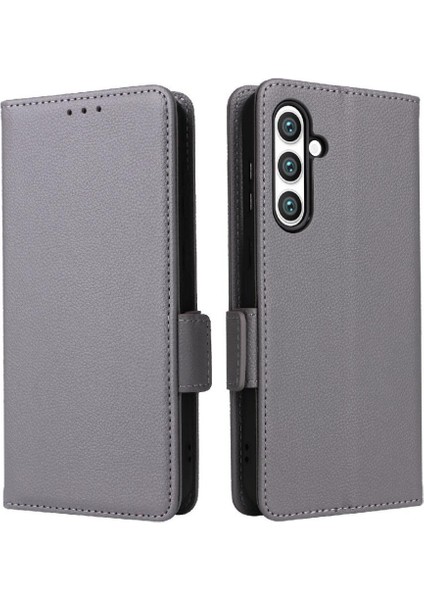 Samsung Galaxy S24 Fe Pu Deri Cüzdan Için Flip Case Yan Toka Kartı (Yurt Dışından) modelleri