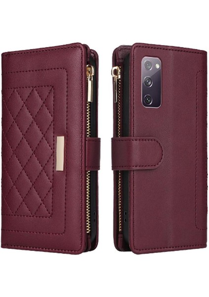 Galaxy S22 Kayış Kart Yuvaları Darbeye Cüzdan Için Flip Case (Yurt Dışından) fiyatları