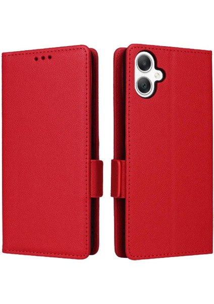 Samsung Galaxy A06 Için Flip Case Kart Yuvaları Tutucu Pu Deri Manyetik (Yurt Dışından)