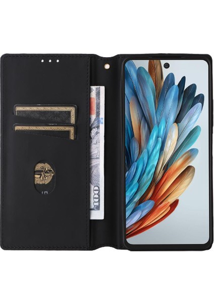 Zte Nubia Müzik Z2353 Pu Deri Cüzdan Kart Yuvaları Tutucu Için Flip Case (Yurt Dışından) fiyatları