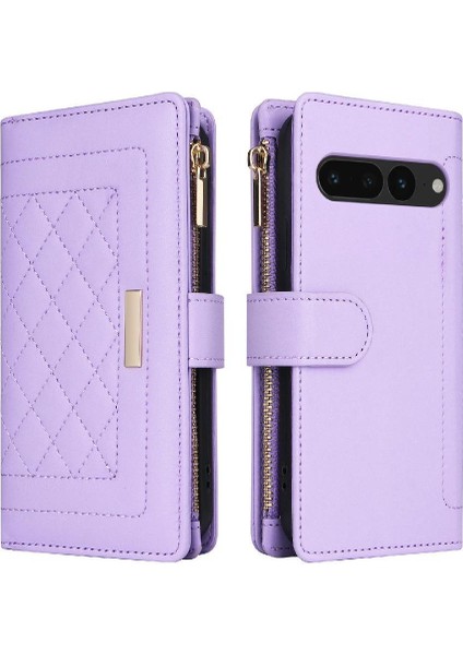 Google Piksel 7 Pro Kayış Darbeye Dayanıklı Cüzdan Kart Yuvaları Için Flip Case (Yurt Dışından) modelleri