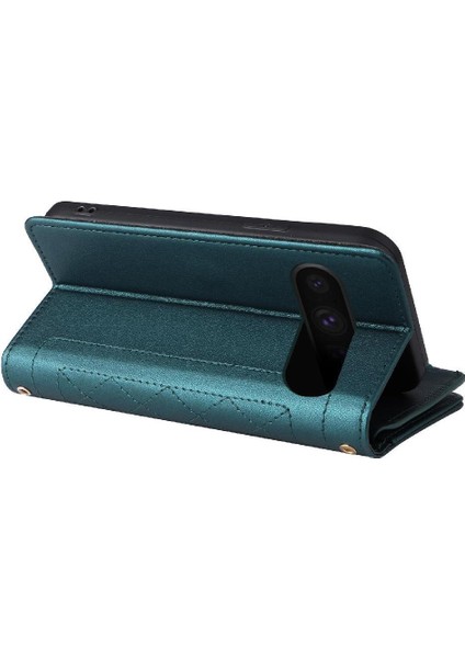 Google Piksel 8 Pro Kayış Kart Yuvaları Için Flip Case Darbeye Cüzdan (Yurt Dışından)