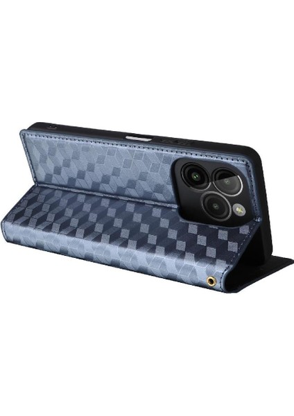 Blu G54 Manyetik Kapatma Pu Deri Kart Yuvaları Tutucu 3D Için Flip Case (Yurt Dışından)