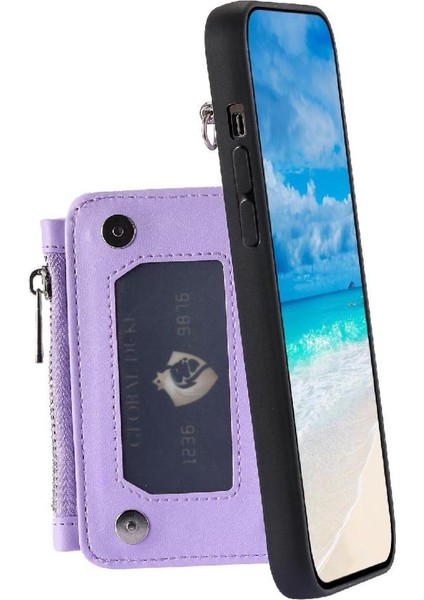 Cüzdan Kılıf IPhone 11 Pro Max 3 Büyük Kart Rfıd Engelleme Flip Folio Pu (Yurt Dışından)